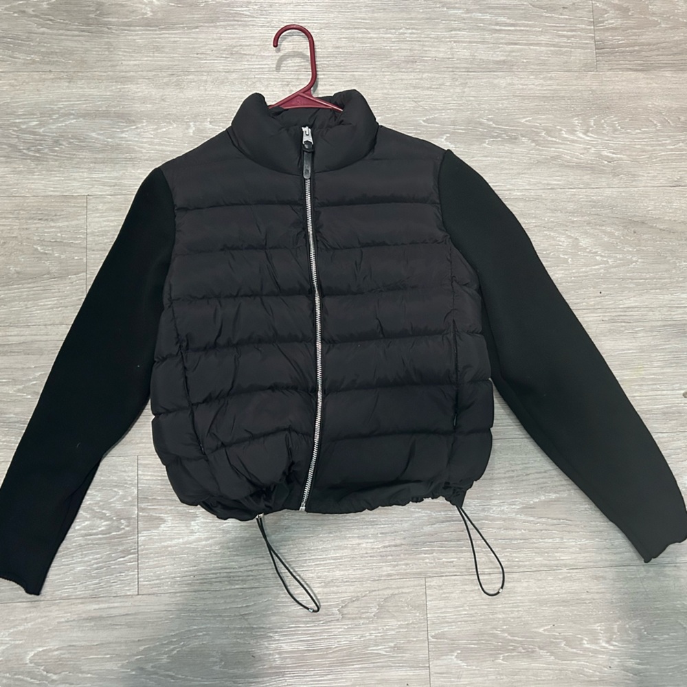 Women's Black Puffer Jacket Mackage Style